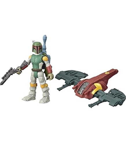 Amazon.com: Star Wars Silver Boba Fett Figure 2003